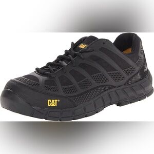 Caterpillar Mens STREAMLINE CT Comp Toe Work Industrial Safety Shoes Black SZ 13